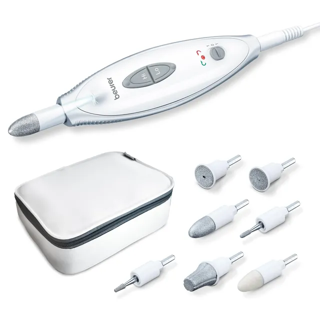 beurer-mp-41-manik-re-pedik-reset-elektrische-nagelfeile-mit-7-aufs-tzen-led-lic image 1