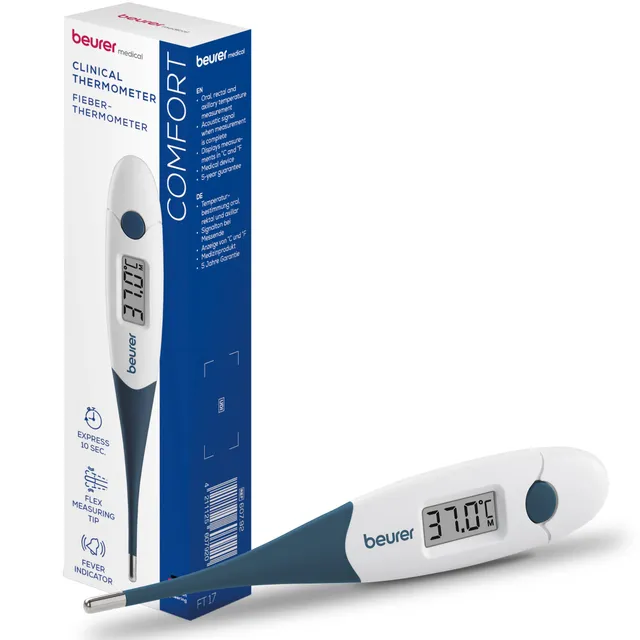 beurer-ft-17-digitales-fieberthermometer-flexibles-messger-t-f-r-oral-rektal-axi image 1