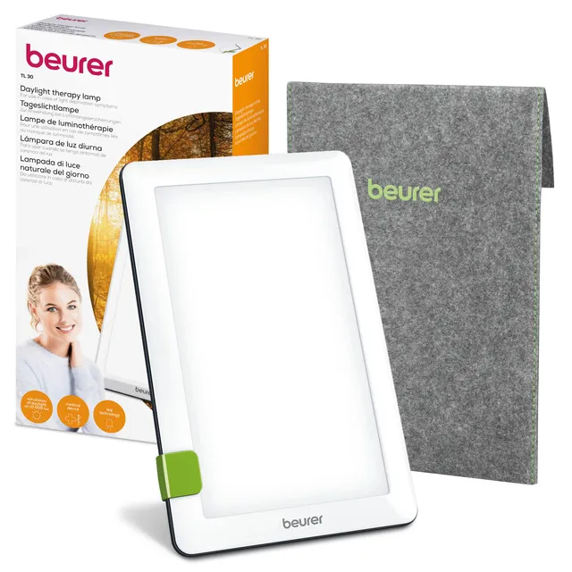 beurer-tl-30-tageslichtlampe-10-000-lux-medizinprodukt-led-technologie-mit-tasch image 1