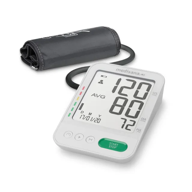 medisana-bu-586-voice-oberarm-blutdruckmessger-t-mit-sprachausgabe-2-benutzerspe image 1