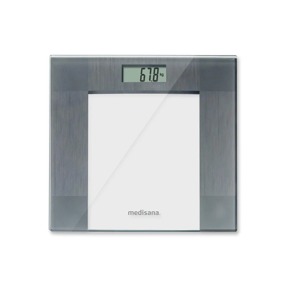 medisana-ps-400-personenwaage-digitale-badezimmerwaage-mit-step-on-funktion-hoch image 1