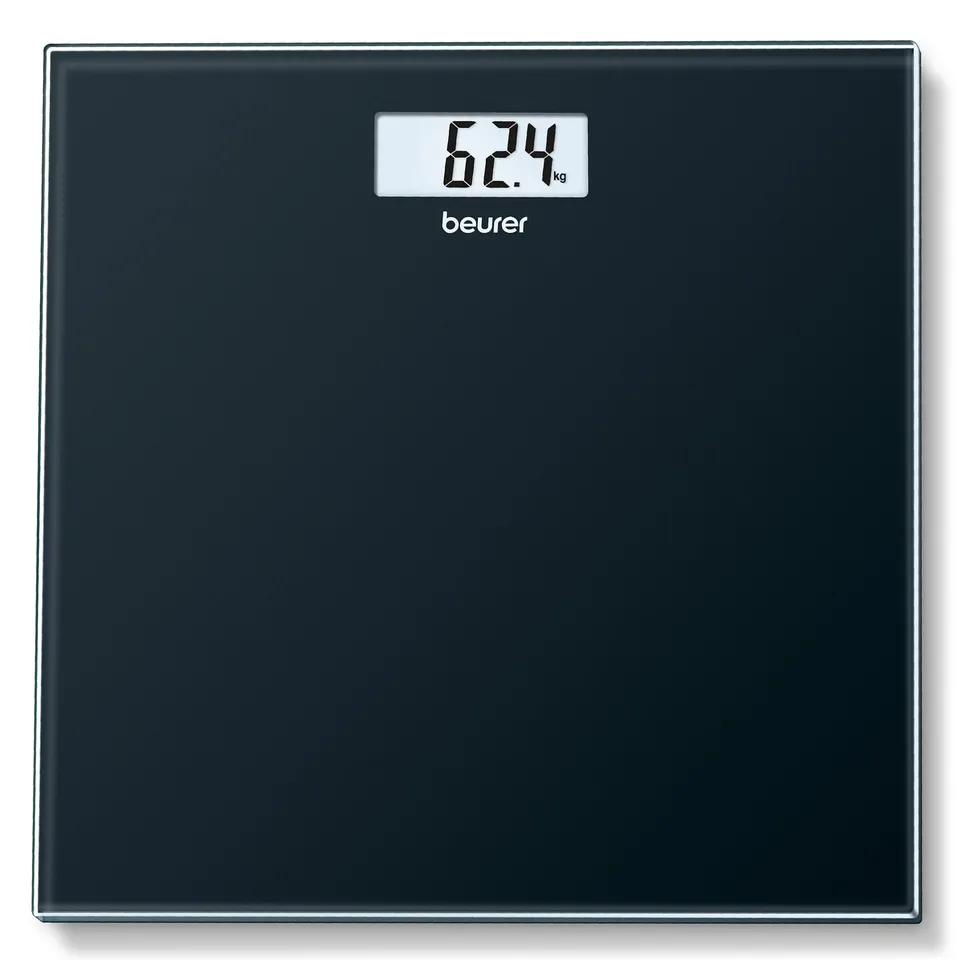 beurer-gs-10-black-personenwaage-aus-glas-mit-lcd-anzeige-180-kg-kapazit-t-moder image 1