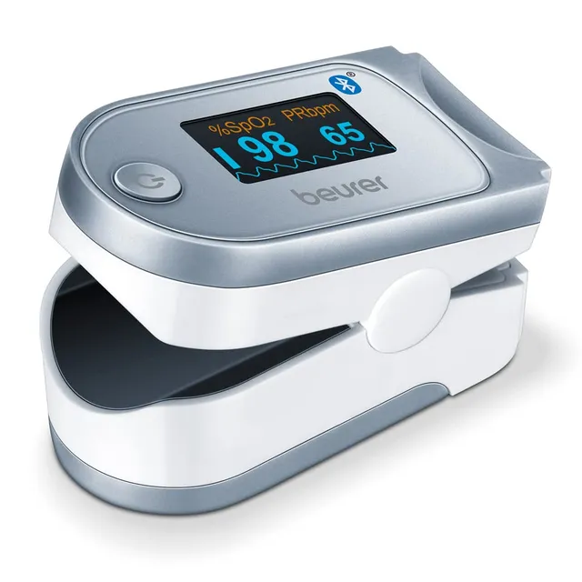 beurer-po-60-pulsoximeter-mit-bluetooth-misst-sauerstoffs-ttigung-und-puls image 1