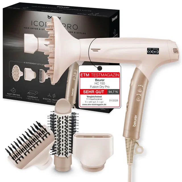 beurer-hc-150-fusiondry-pro-haartrockner-ultraleicht image 1