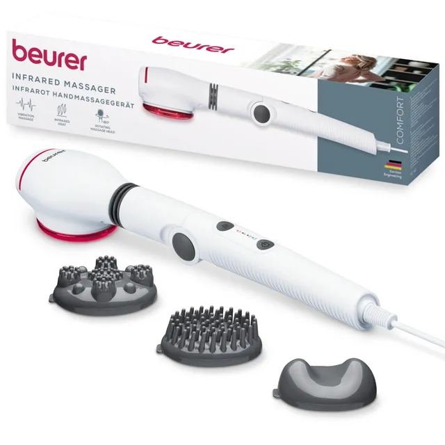 beurer-mg-44-2-in-1-massageger-t-mit-infrarotlicht-und-3-aufs-tzen image 1