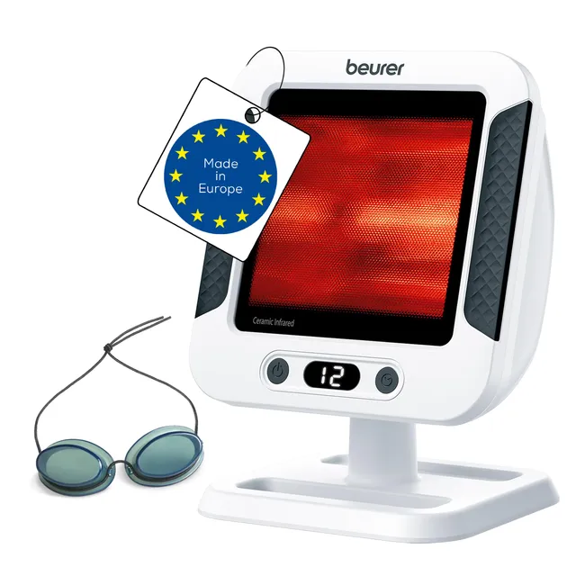 beurer-il-60-infrarot-w-rmestrahler-300-watt-timer-uv-schutz-f-r-muskelverspannu image 1