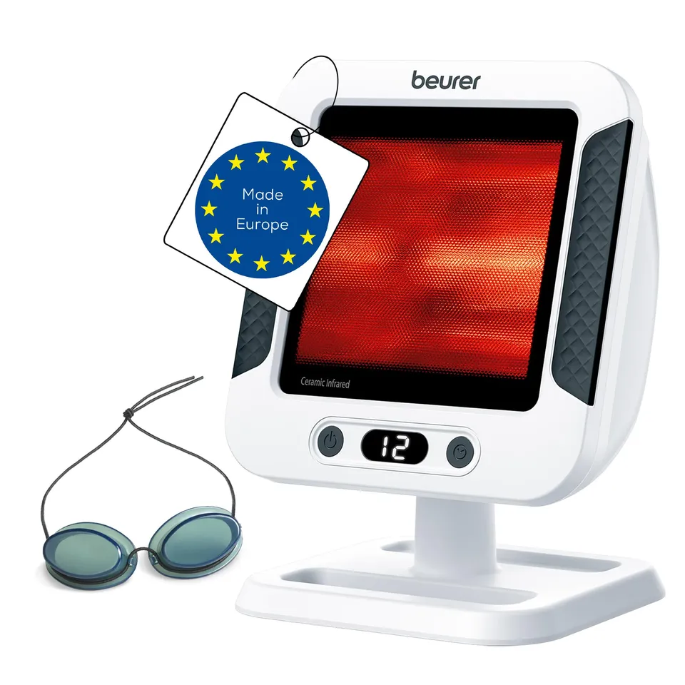 beurer-il-60-infrarot-w-rmestrahler-300-watt-timer-uv-schutz-f-r-muskelverspannu image 1