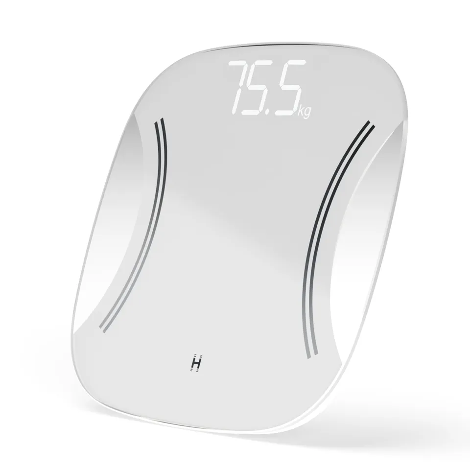 homedics-essentials-xl-display-digitale-personenwaage-mit-extra-gro-em-led-displ image 1
