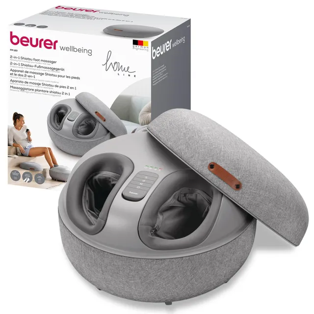 beurer-fm-120-2-in-1-shiatsu-fu-massageger-t-sitzhocker-mit-luftkompression-und- image 1