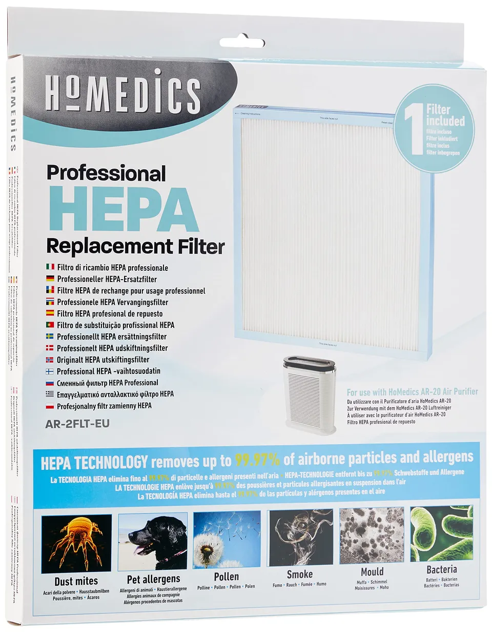 homedics-ar-2fl-eu-ersatz-hepafilter-f-r-raumluftreiniger-ar-20 image 1