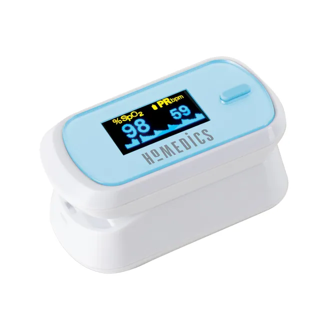 homedics-finger-pulsoximeter-spo2-blutsauerstoffmessger-t-mit-oled-display-f-r-e image 1