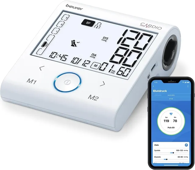 beurer-bm-96-cardio-blutdruckmessger-t-mit-ekg-funktion-und-afib-erkennung image 1