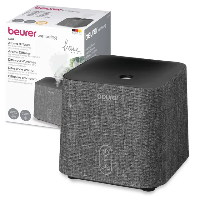 beurer-la-35-aroma-diffuser-ultraschall-f-r-r-ume-bis-20-m-mit-led-licht-energie image 1