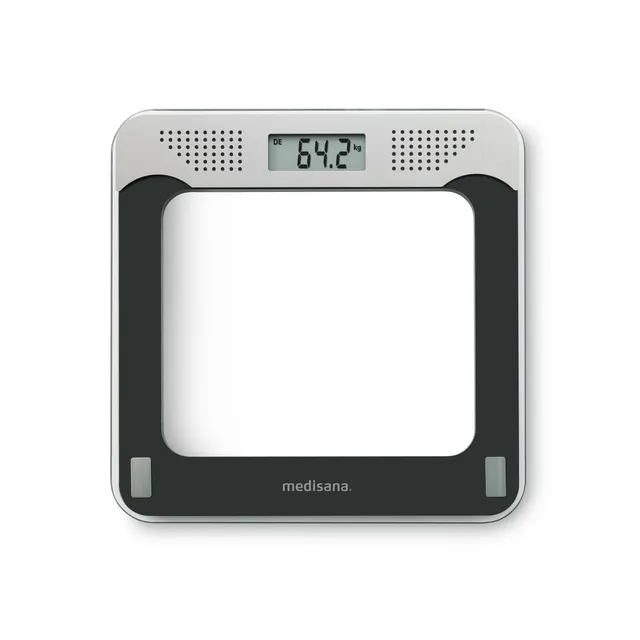 medisana-ps-425-sprechende-personenwaage-aus-glas-pr-zise-digitale-waage-mit-spr image 1