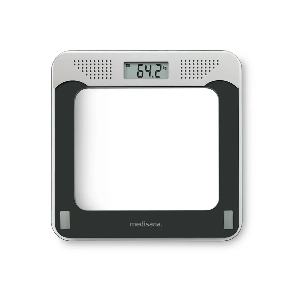 medisana-ps-425-sprechende-personenwaage-aus-glas-pr-zise-digitale-waage-mit-spr image 1