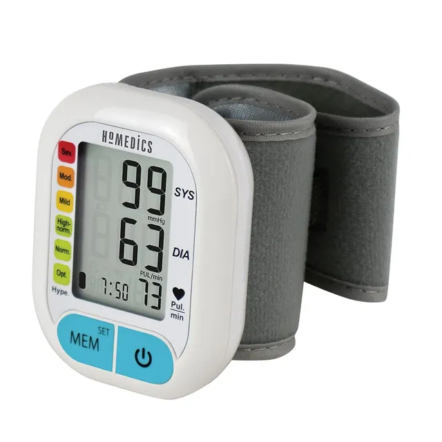 homedics-handgelenk-blutdruckmessger-t-mit-bluetooth-digitales-oberarm-blutdruck image 1