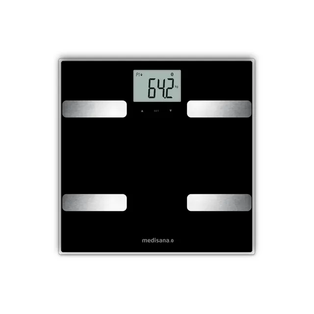 medisana-bs-a41-k-rperanalysewaage-mit-vitadock-app-bluetooth-bis-180-kg-schwarz image 1