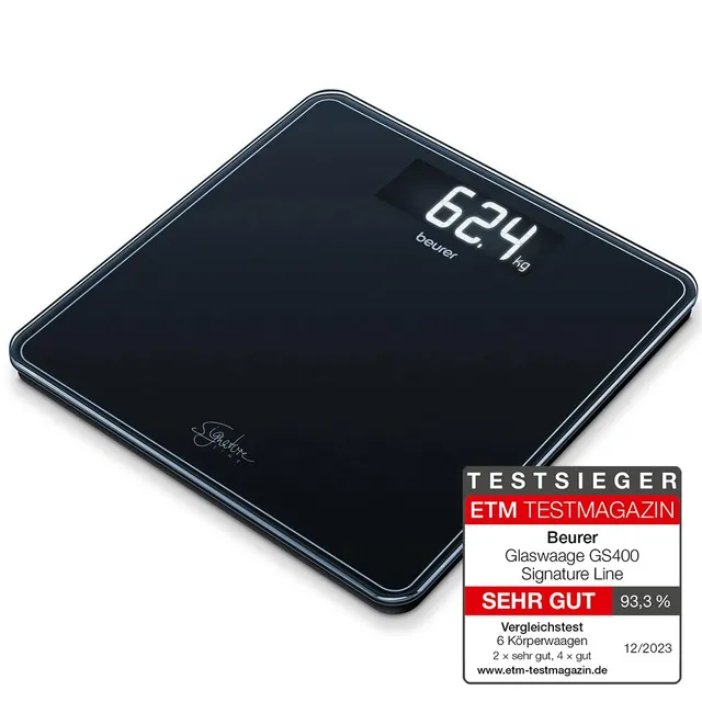 beurer-gs-400-black-signature-line-glas-personenwaage-digitale-k-rperwaage-mit-x image 1