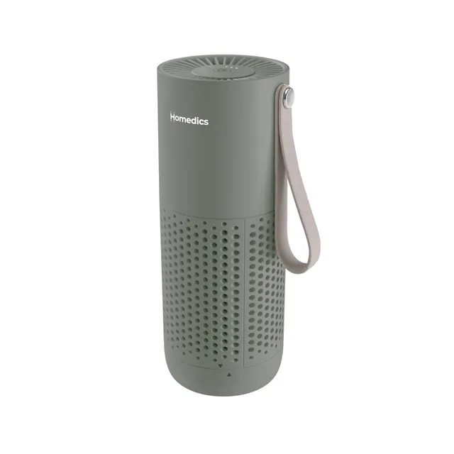 homedics-whisperpure-mini-tragbarer-luftreiniger-mit-hepa-typ-filter-und-8h-akku image 1