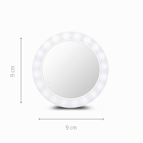 ecomed-by-medisana-cm-20e-selfiespiegel-mit-led-licht-kompakter-kosmetikspiegel- image 7