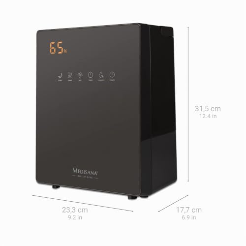 medisana-ah-675-luftbefeuchter-mit-hygrometer-timer-und-vorheizfunktion-5-2-lite image 8