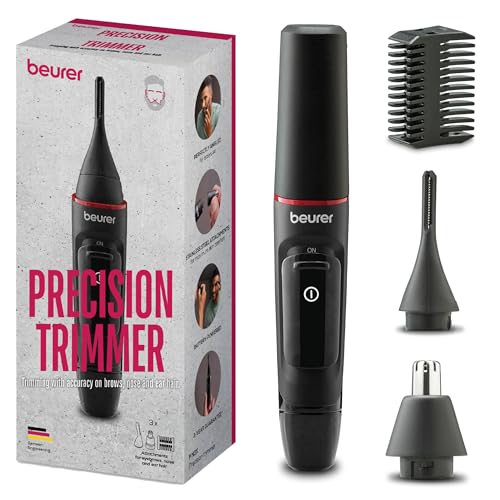 beurer-mn3x-pr-zisionstrimmer-3-in-1-nasen-ohren-und-augenbrauentrimmer-spritzwa image 7