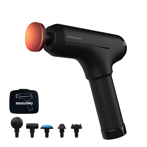 homedics-pro-power-massagepistole-mit-beheiztem-aufsatz-und-6-zubeh-rteilen image 2