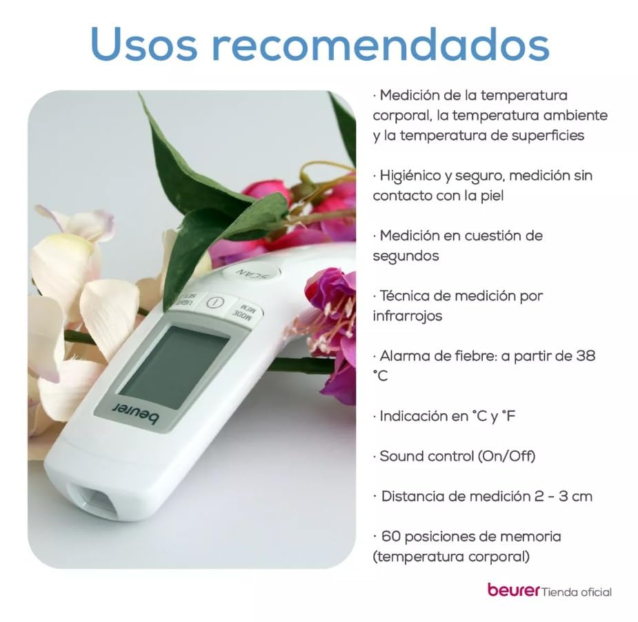 beurer-ft-90-kontaktloses-infrarot-fieberthermometer-f-r-erwachsene-und-kinder-m image 8