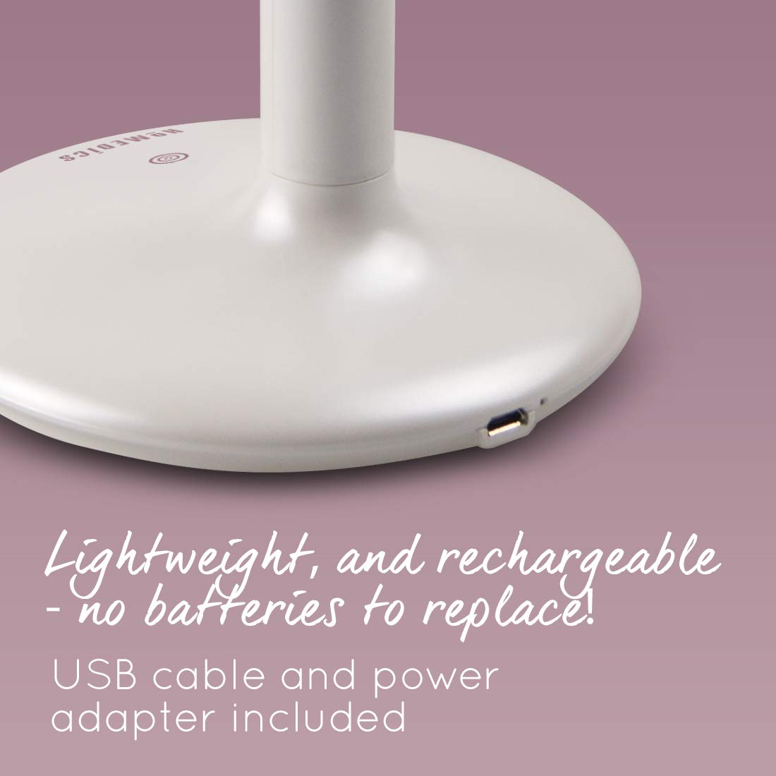 homedics-beauty-touch-and-glow-wiederaufladbarer-led-spiegel-5-fache-vergr-erung image 6