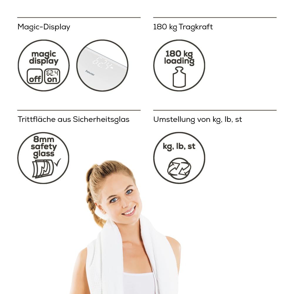 beurer-gs-225-digitale-personenwaage-aus-sicherheitsglas-mit-magic-display-wei-b image 6
