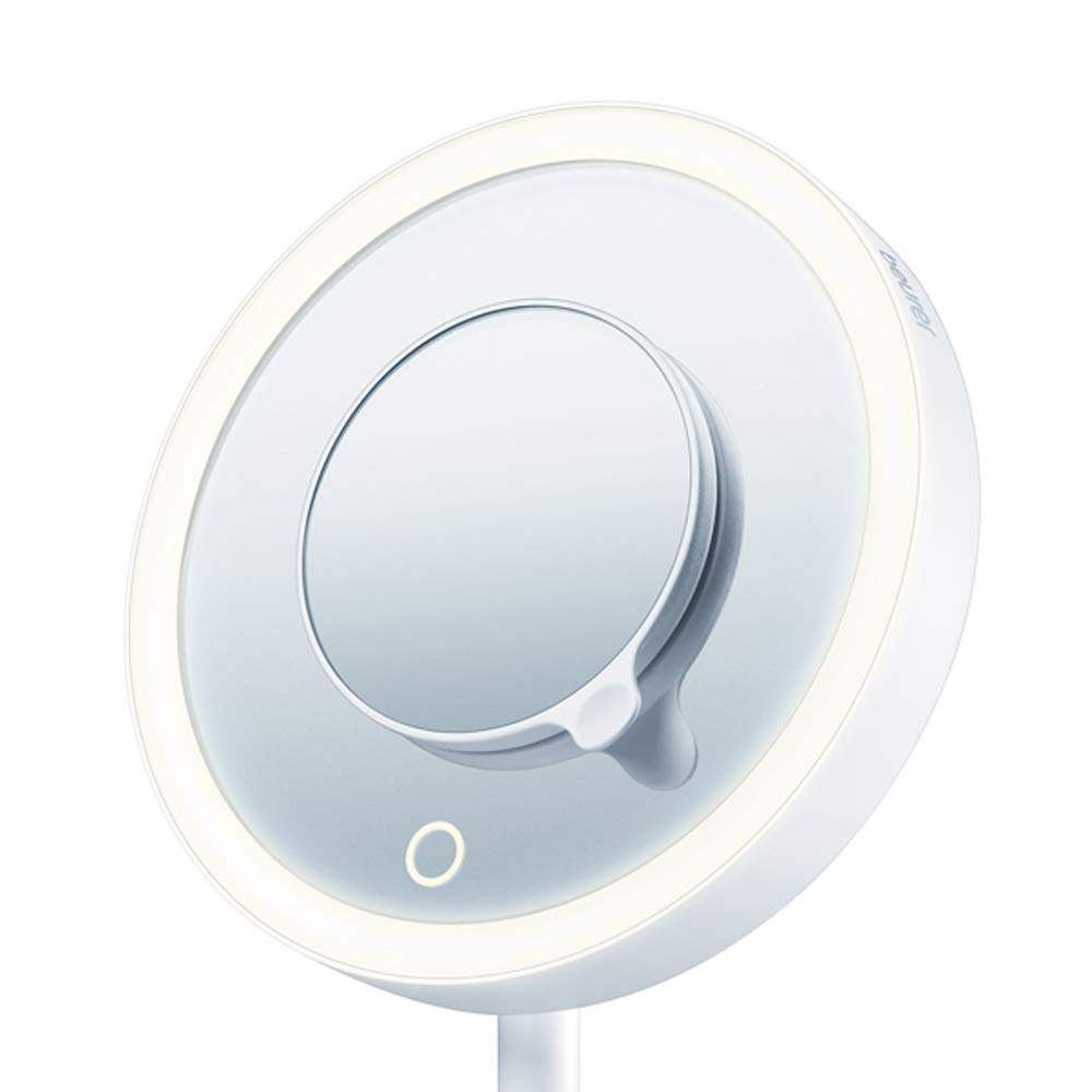 beurer-bs-45-beleuchteter-kosmetikspiegel-mit-led-licht-touch-sensor-magnetische image 5