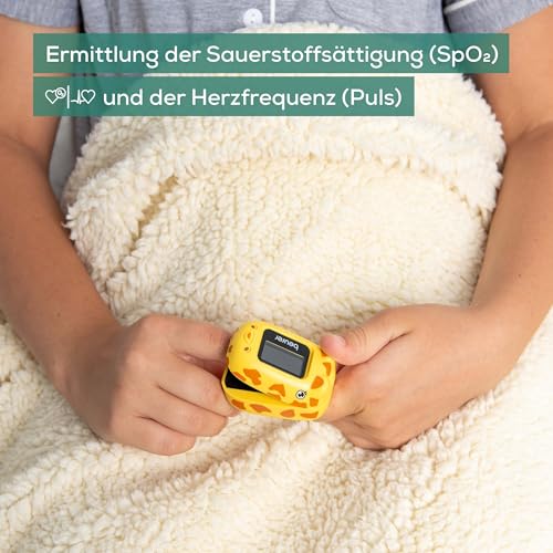 beurer-po-13-kids-finger-pulsoximeter-f-r-kinder-spo2-und-pulsmessung-giraffen-d image 8