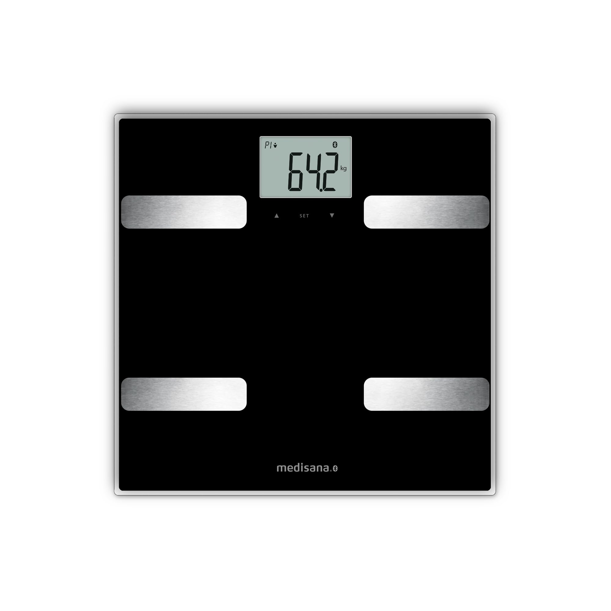 medisana-bs-a41-k-rperanalysewaage-mit-vitadock-app-bluetooth-bis-180-kg-schwarz image 1