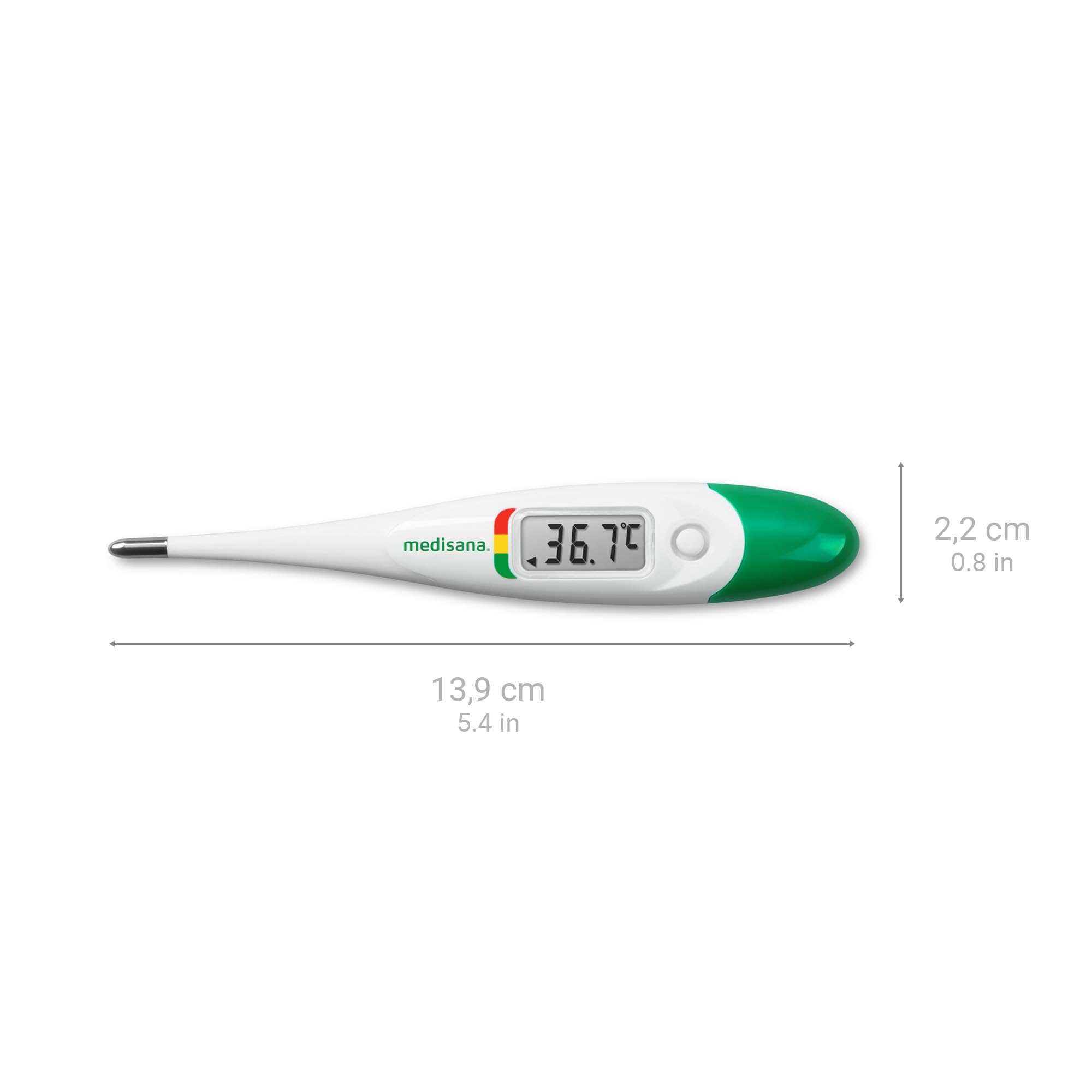 medisana-tm-705-digitales-fieberthermometer-mit-fieberalarm-wasserfest image 2