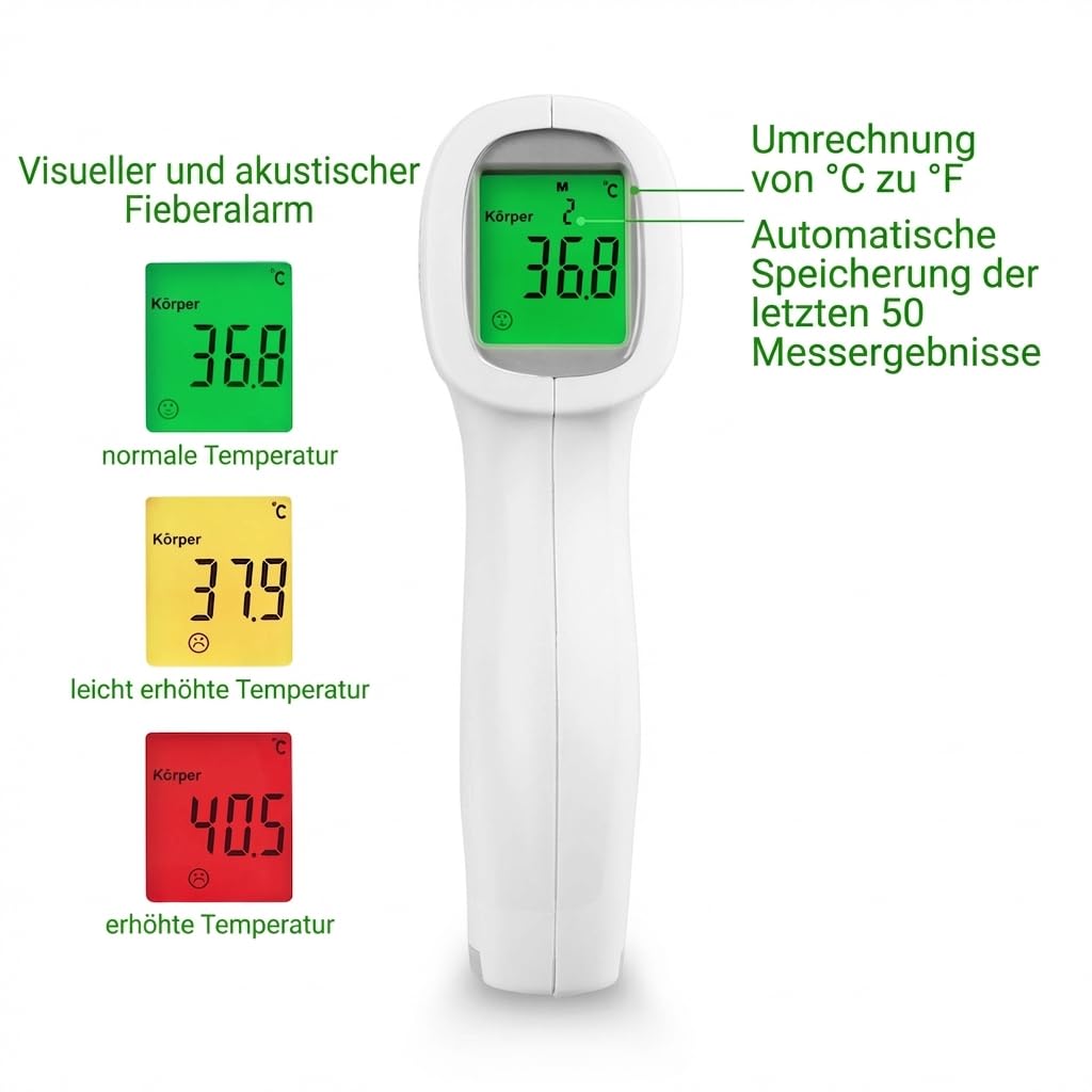 medisana-tm-a79-infrarot-thermometer-kontaktlos-mit-visuellem-fieberalarm image 5