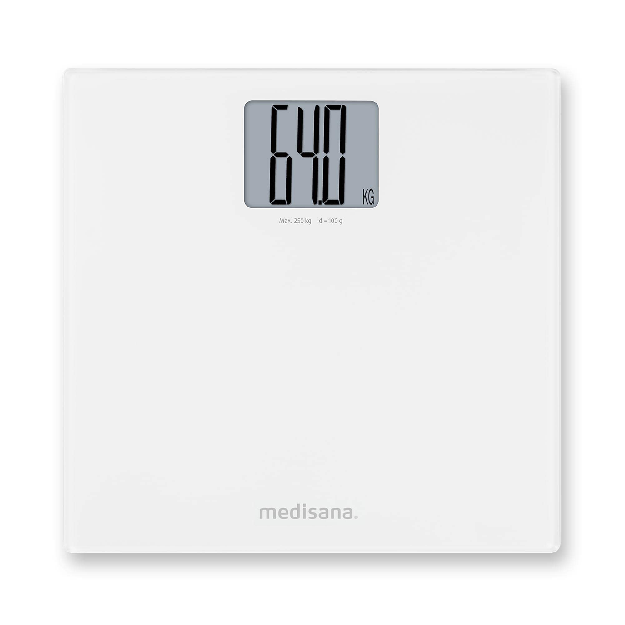 medisana-ps-470-digitale-xl-personenwaage-aus-glas-bis-250-kg image 1