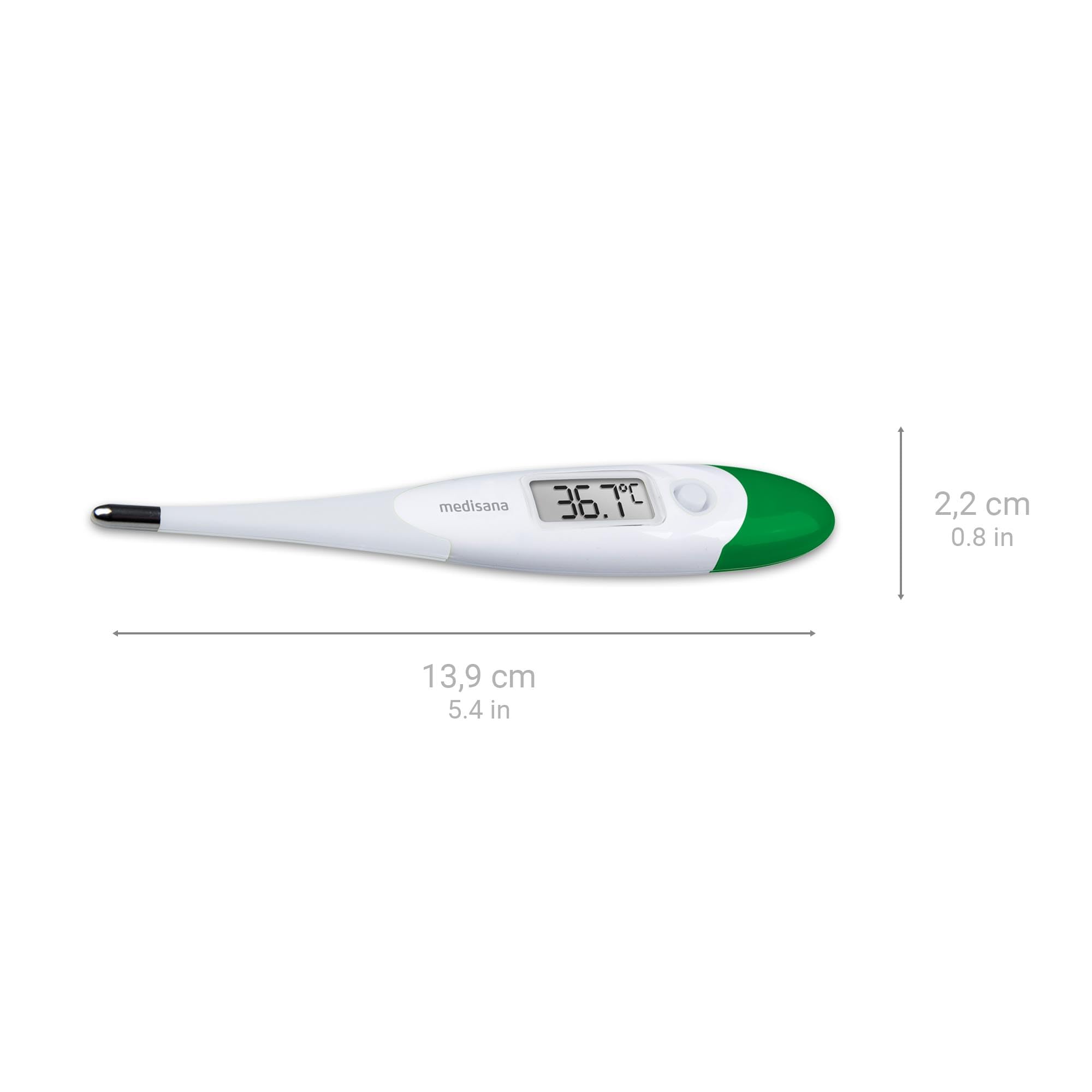 medisana-tm-700-digitales-fieberthermometer-mit-fieberalarm-wasserfest-speicherf image 2