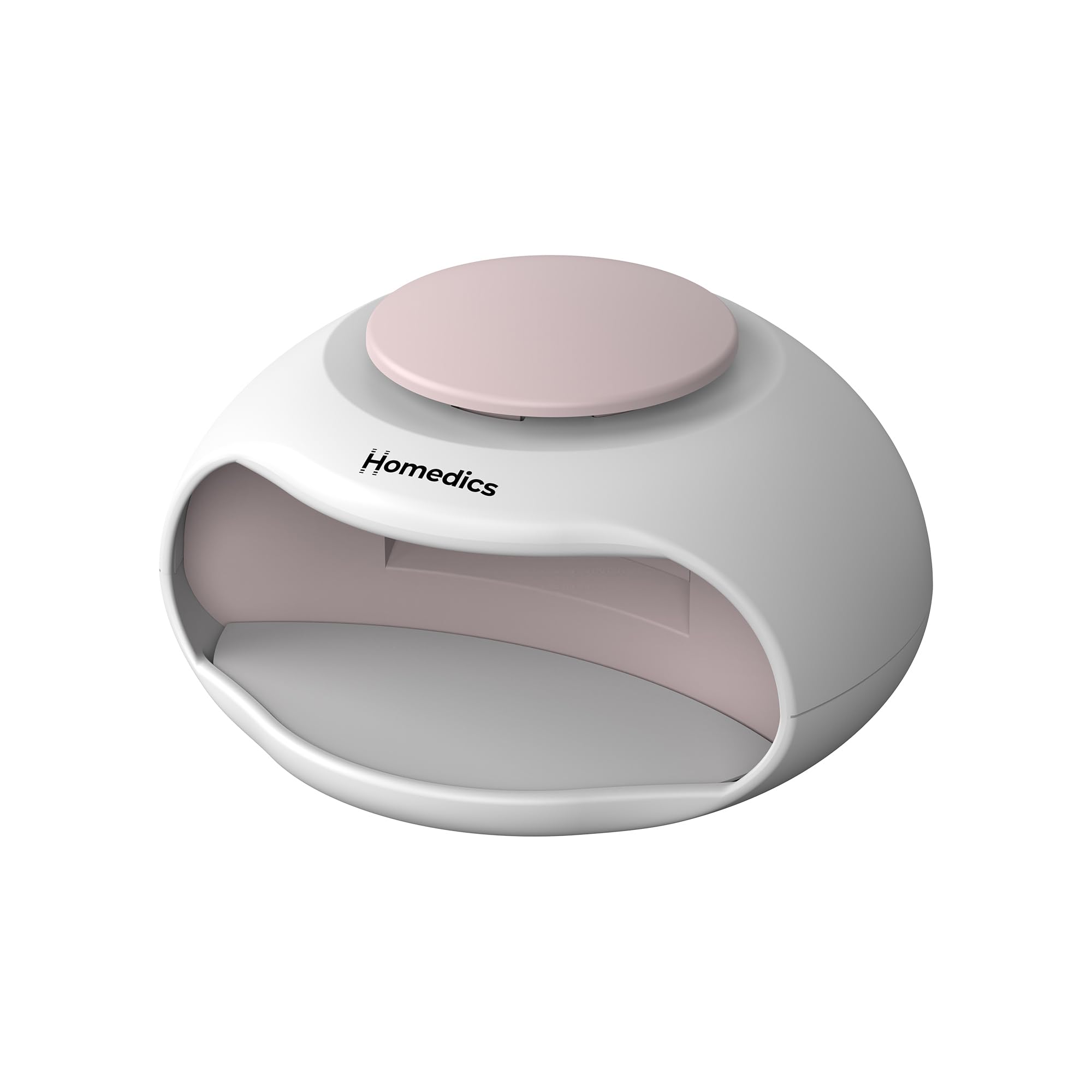 homedics-2-in-1-nageltrockner-mit-uv-lampe-und-l-fter-f-r-gel-acryl-normalen-nag image 1