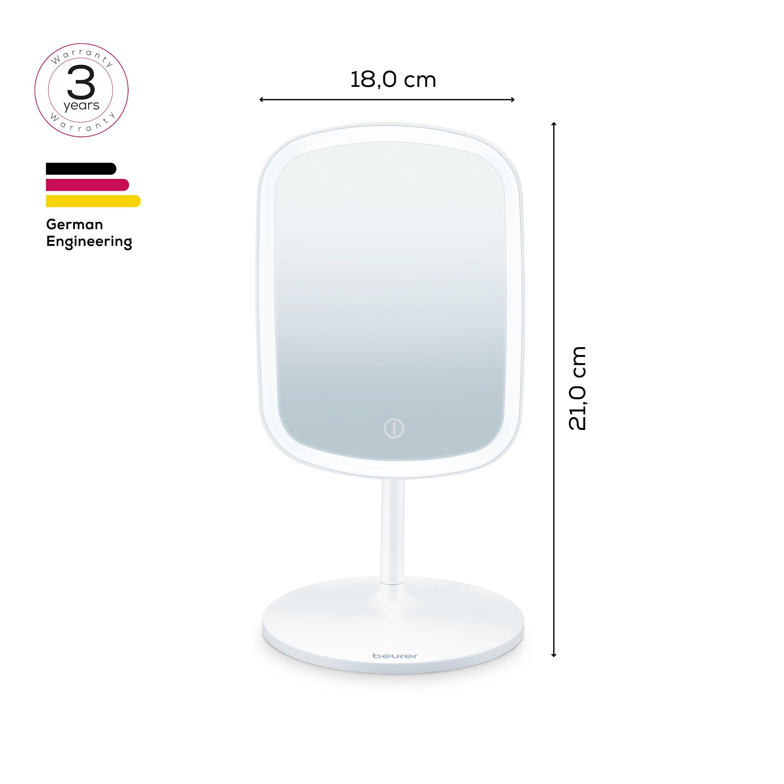 beurer-bs-47-kosmetikspiegel-mit-led-beleuchtung-3-lichtfarben-und-magnethalteru image 6
