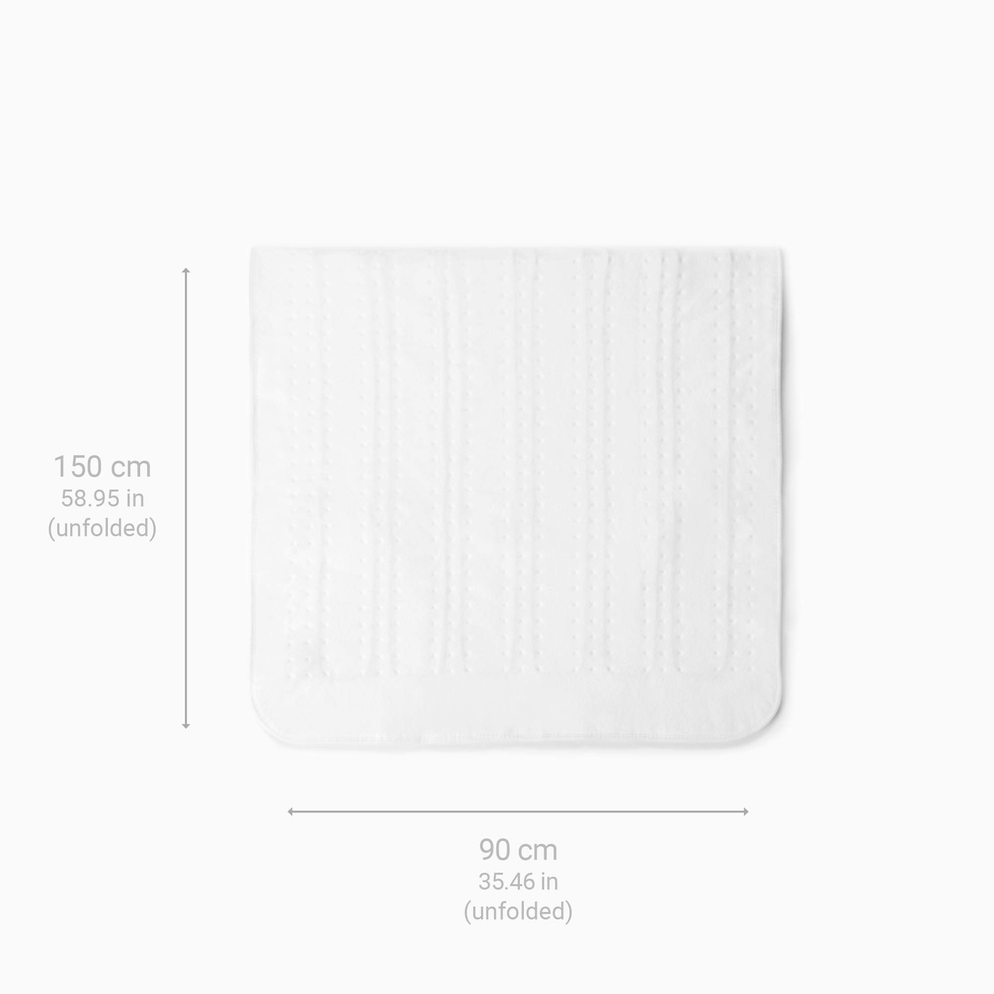 medisana-hu-665-w-rmeunterbett-150x80-cm-mit-3-temperaturstufen-und-abschaltauto image 2