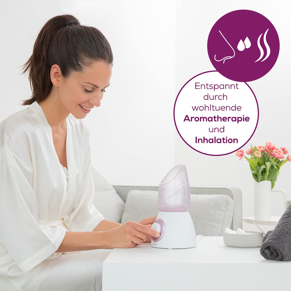 beurer-fs-60-gesichtssauna-mit-3-in-1-funktion-bedampfung-aromatherapie-inhalati image 4