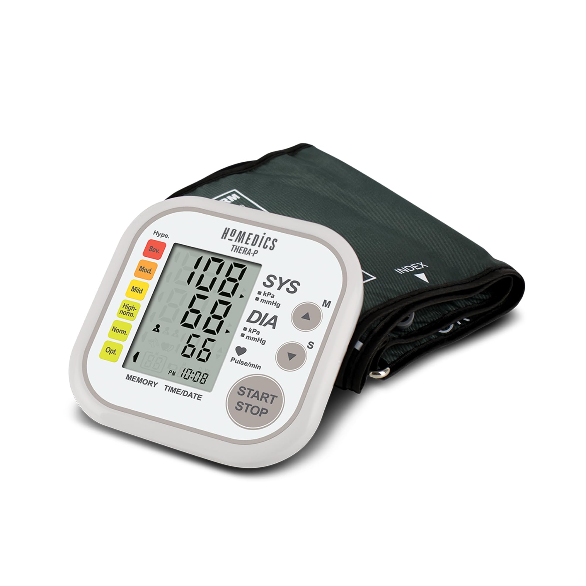 homedics-therap-automatisches-oberarm-blutdruckmessger-t-digitales-blutdruckmess image 1