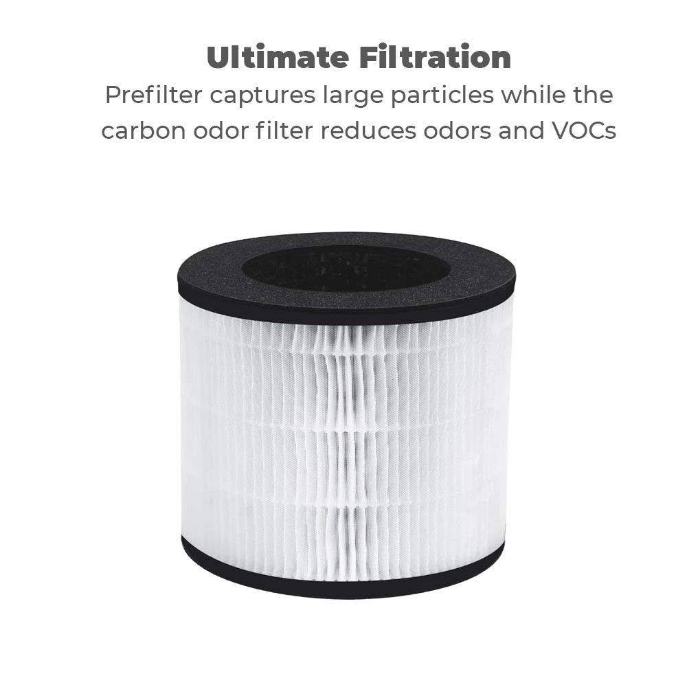 homedics-totalclean-4-in-1-tower-luftreiniger-mit-360-grad-hepa-filter-ionisator image 4
