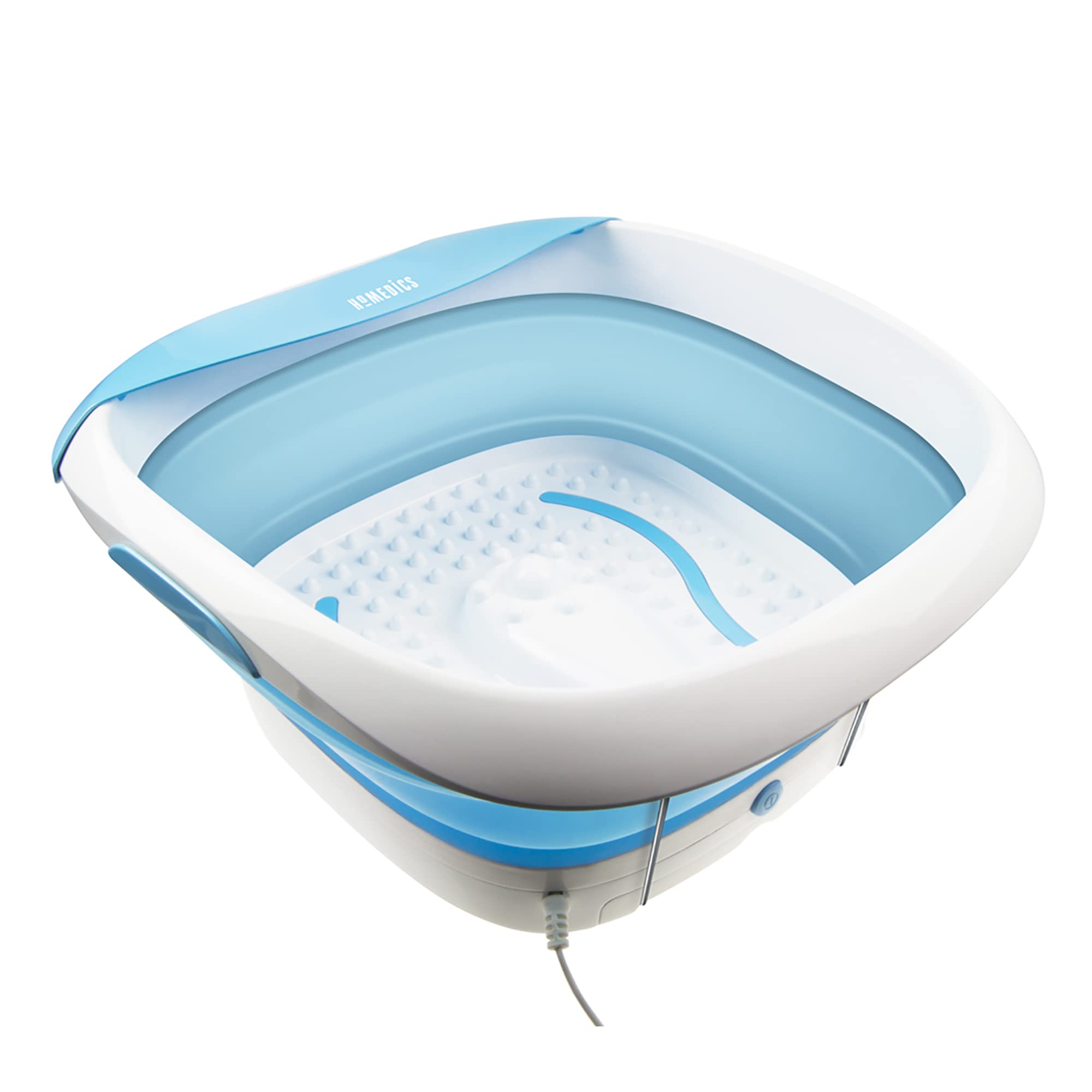 homedics-luxus-fu-bad-mit-vibrationsmassage-faltbares-fu-sprudelbad-mit-warmhalt image 1
