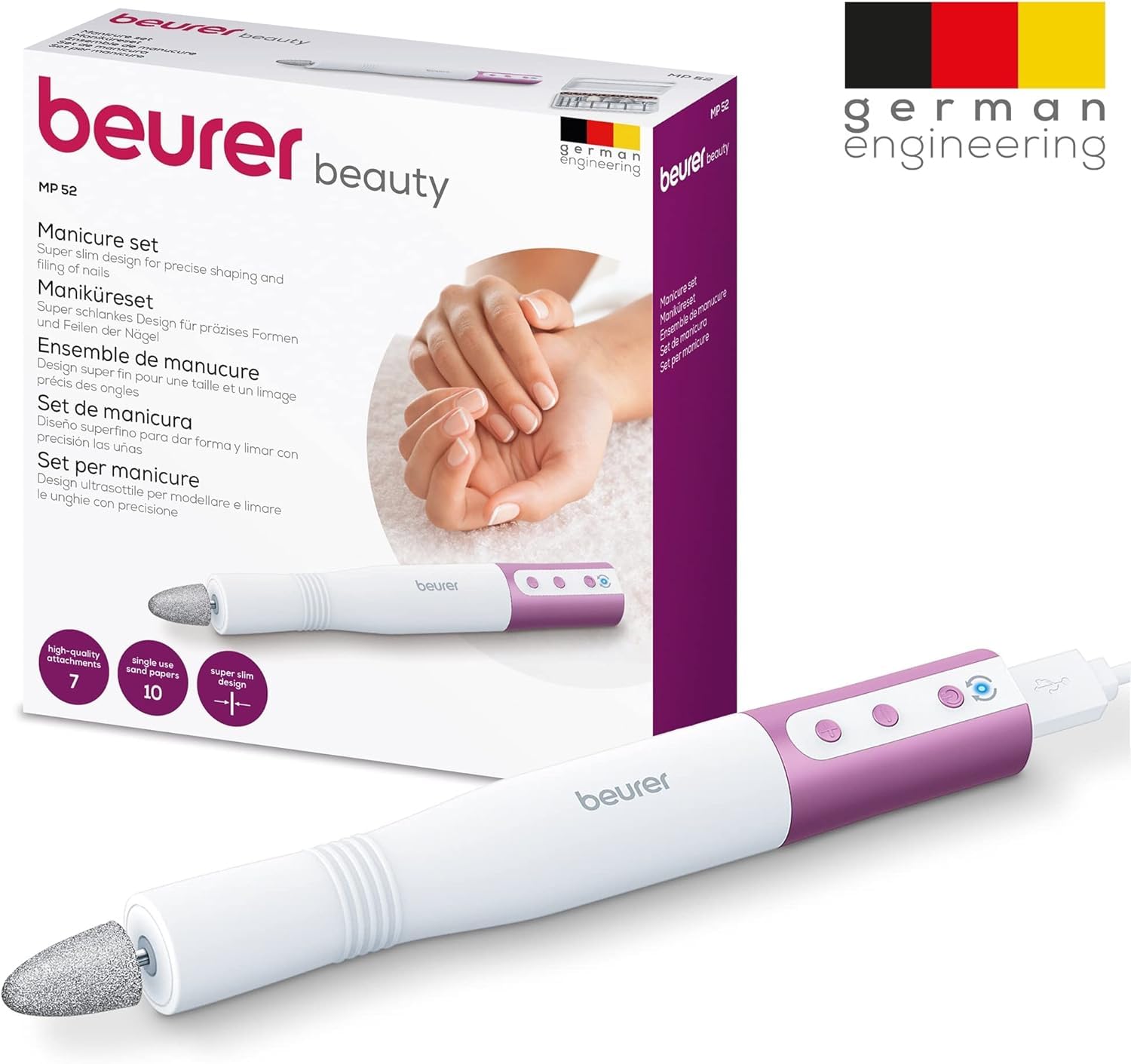 beurer-mp-52-manik-re-und-pedik-reger-t-elektrischer-nagelfr-ser-mit-8-aufs-tzen image 6