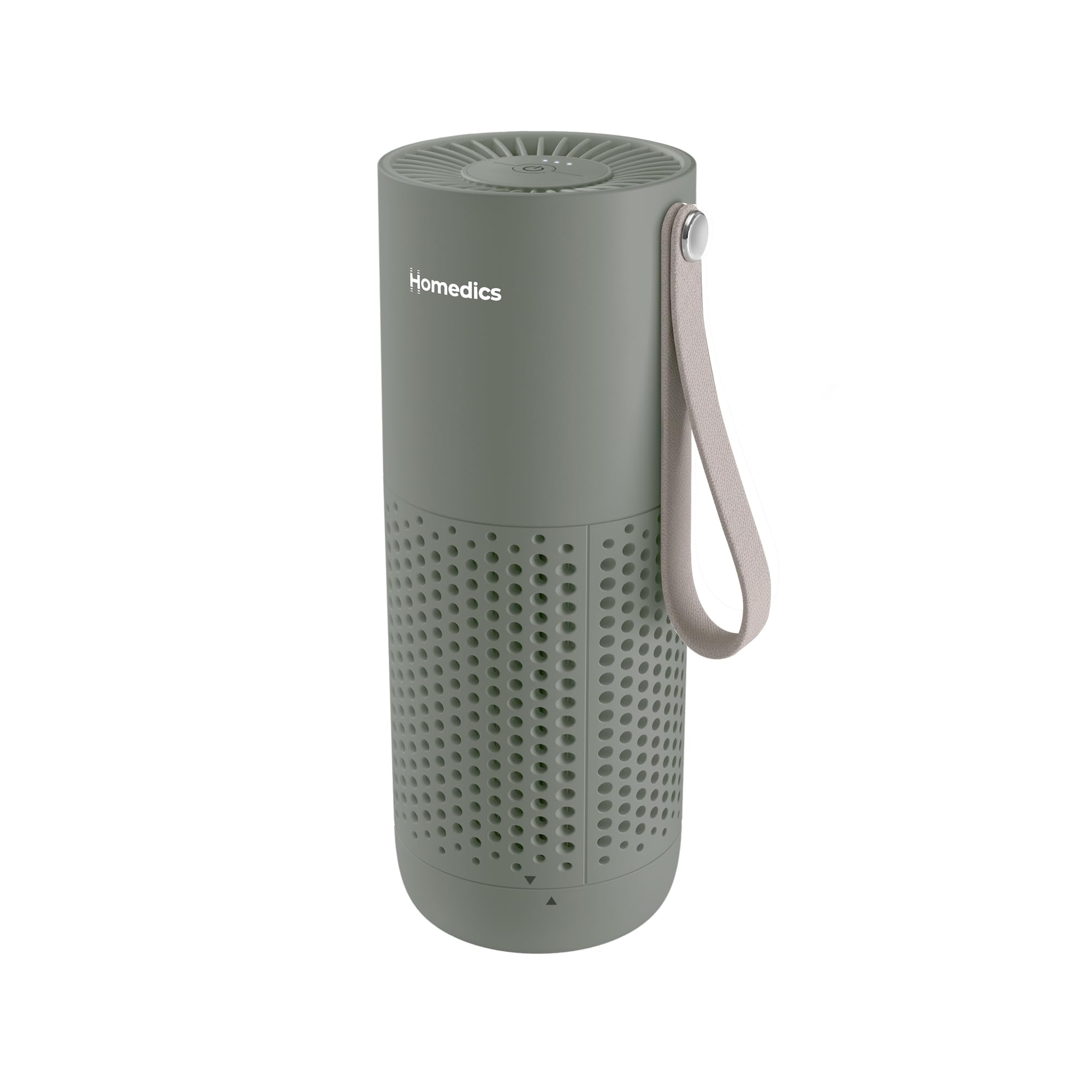 homedics-whisperpure-mini-tragbarer-luftreiniger-mit-hepa-typ-filter-und-8h-akku image 1
