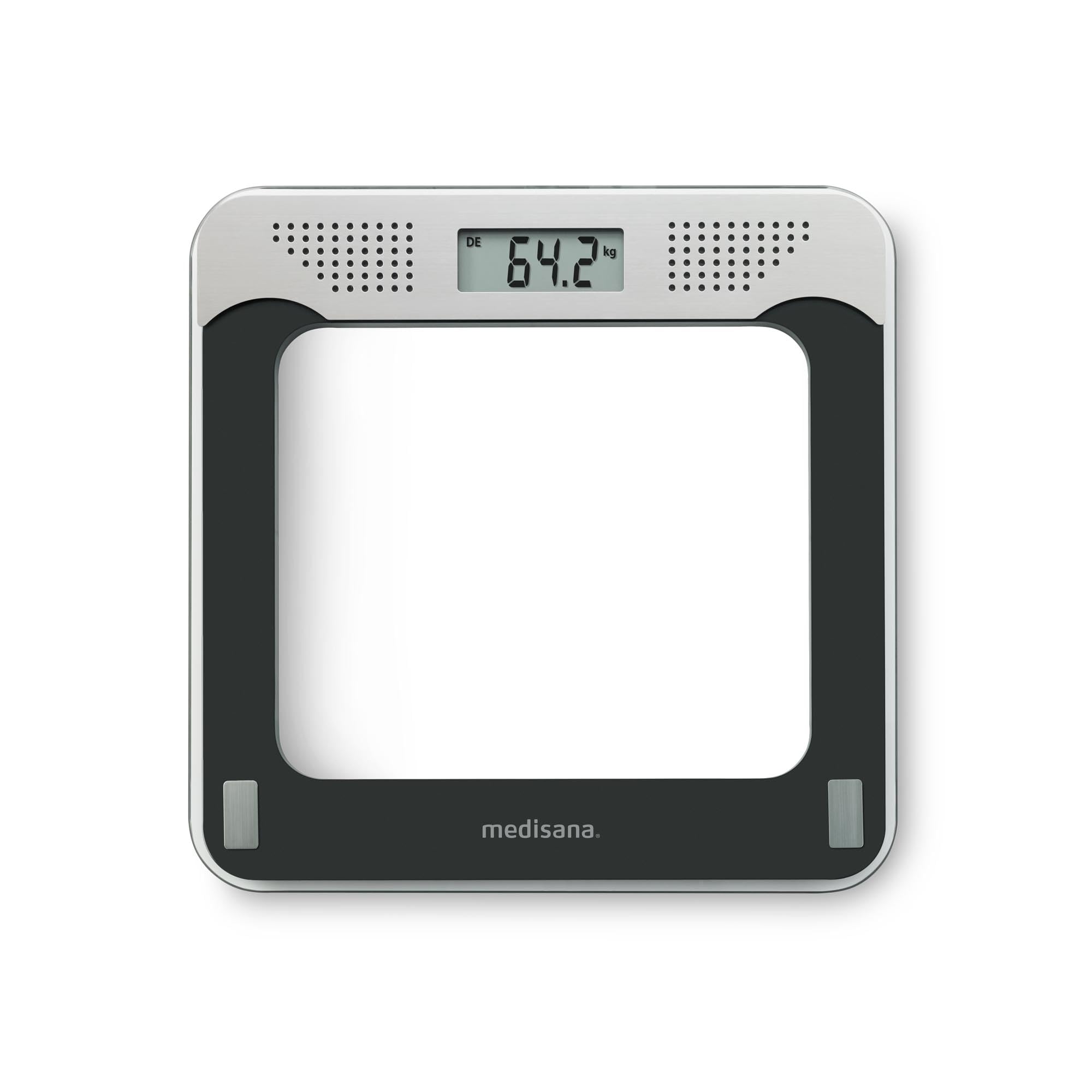 medisana-ps-425-sprechende-personenwaage-aus-glas-pr-zise-digitale-waage-mit-spr image 1