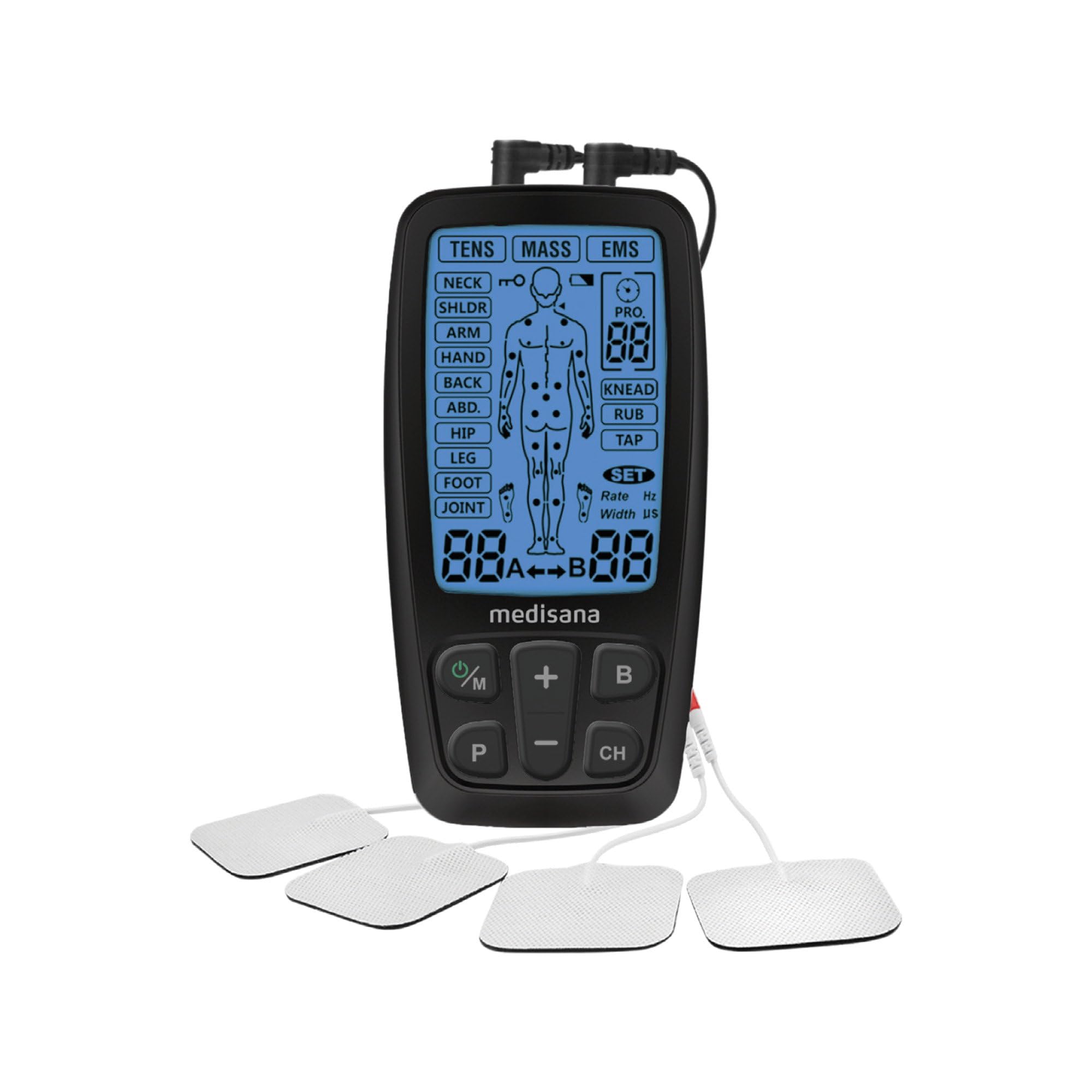 medisana-tt-205-tens-ems-elektrostimulationsger-t-schmerztherapie-und-muskelaufb image 1