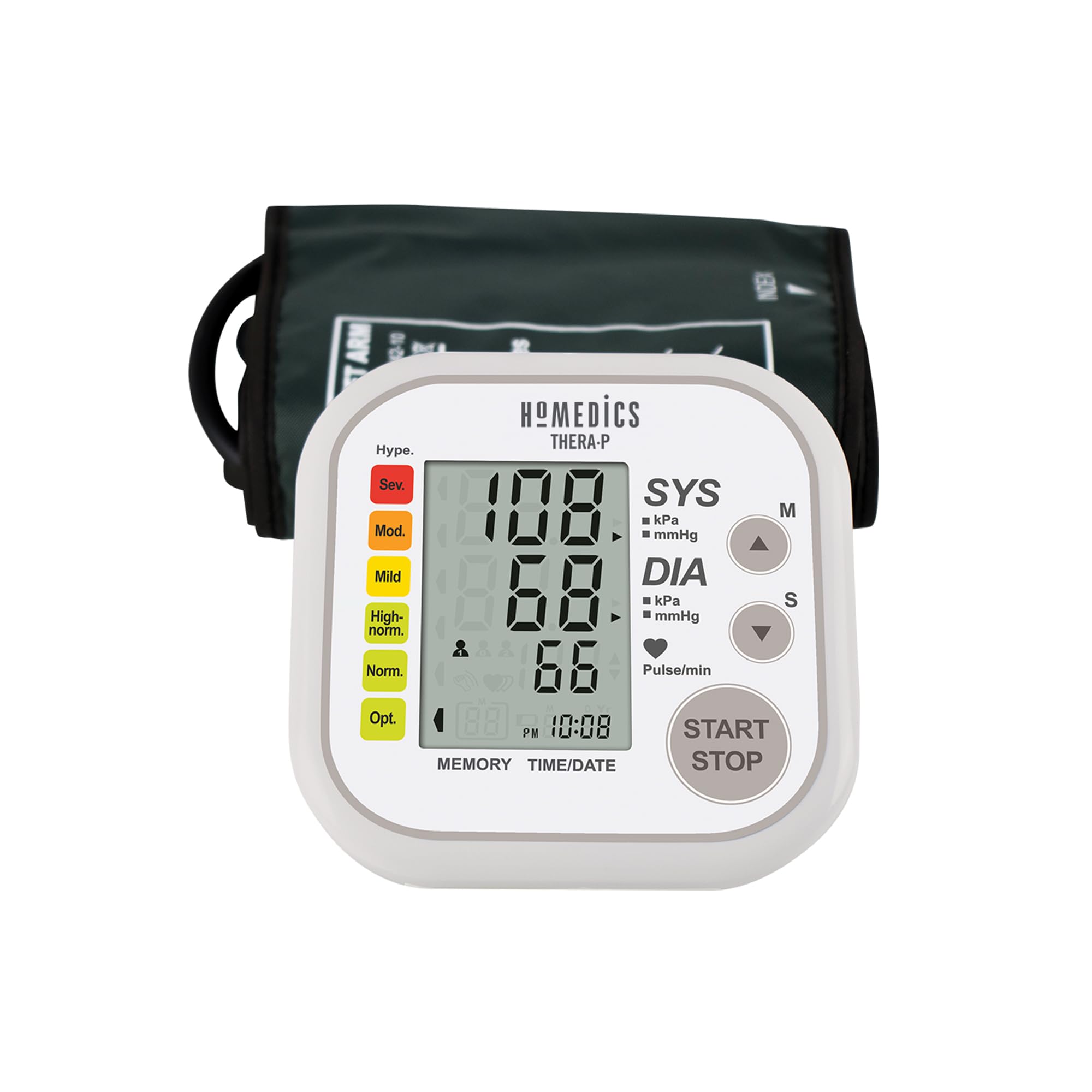 homedics-therap-automatisches-oberarm-blutdruckmessger-t-digitales-blutdruckmess image 2