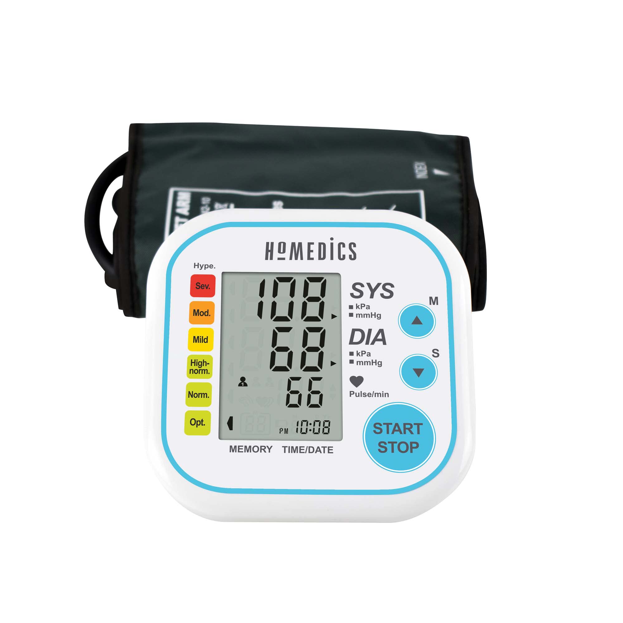 homedics-oberarm-blutdruckmessger-t-digital-mit-arrhythmie-anzeige-who-ampel-und image 2